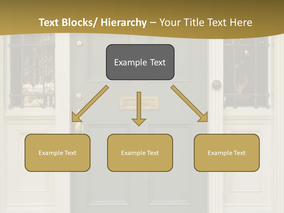 Structure Exterior Facade PowerPoint Template
