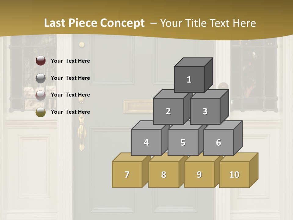 Structure Exterior Facade PowerPoint Template