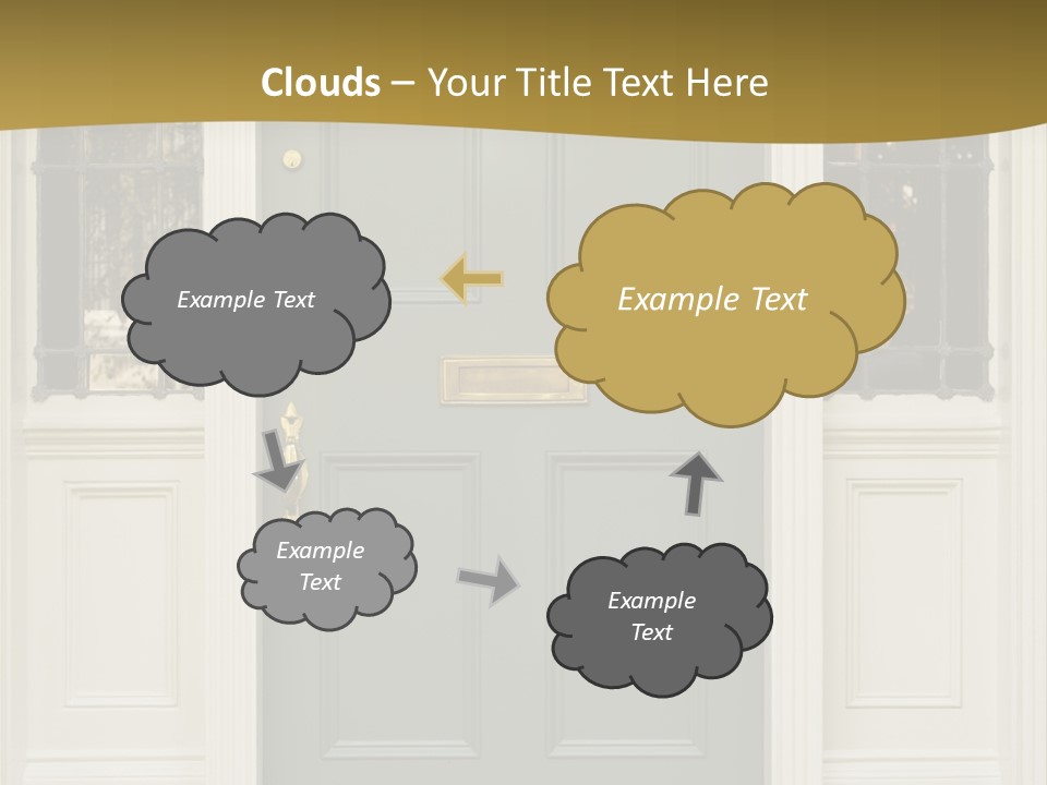Structure Exterior Facade PowerPoint Template
