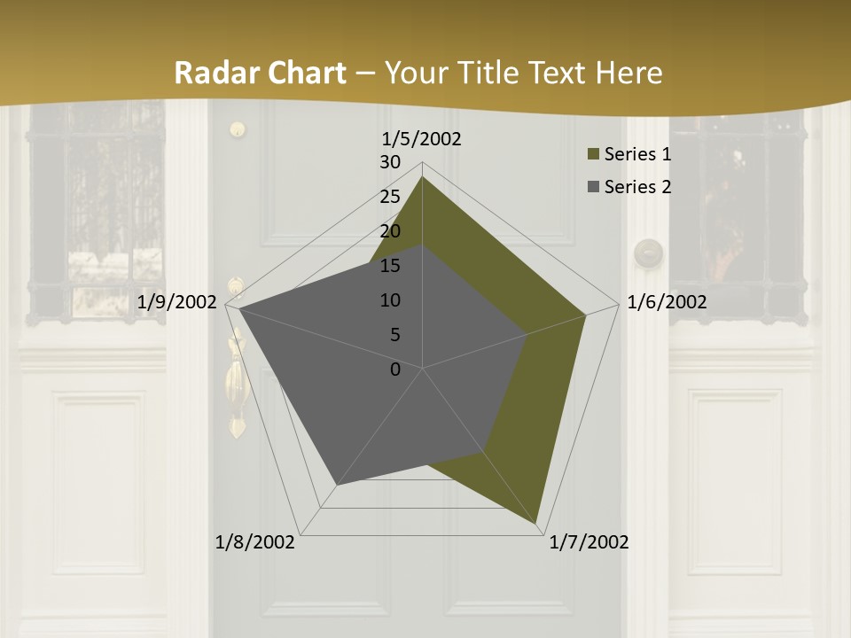 Structure Exterior Facade PowerPoint Template