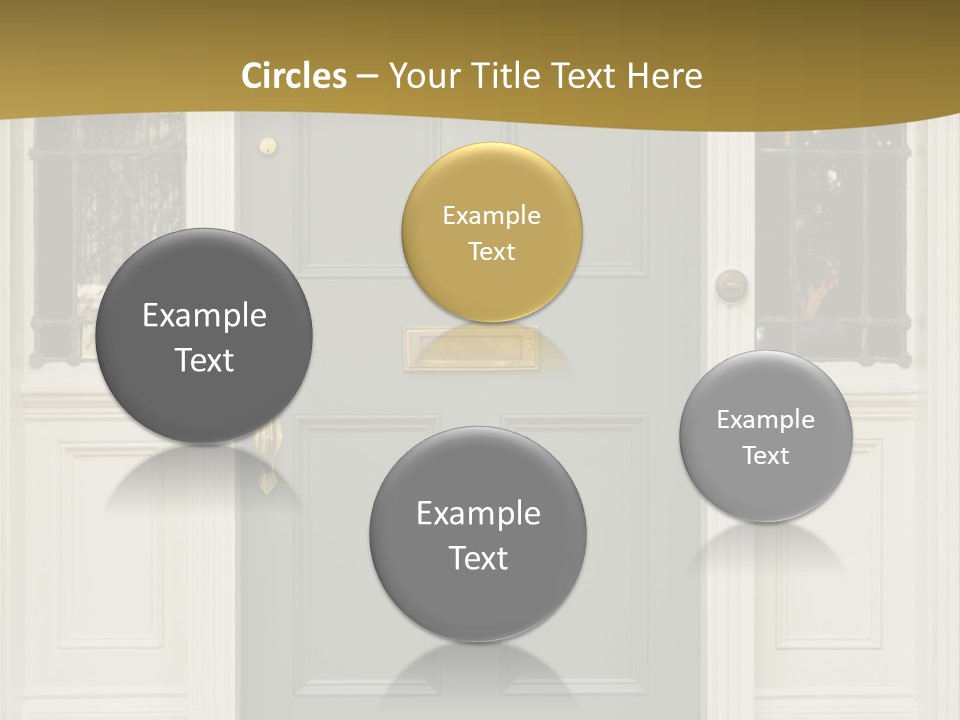 Structure Exterior Facade PowerPoint Template
