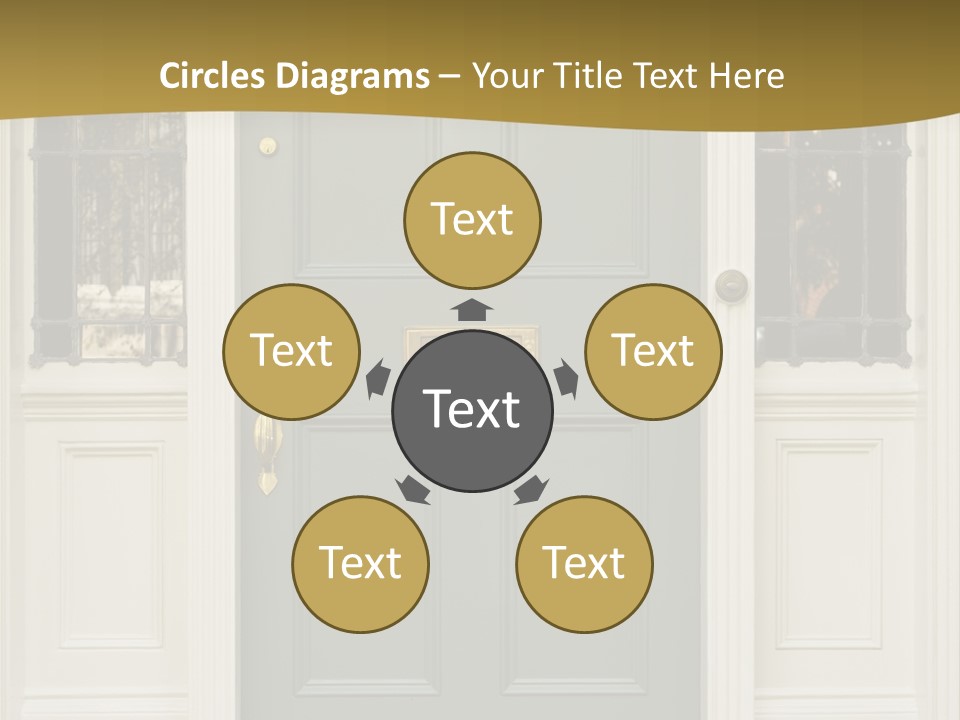 Structure Exterior Facade PowerPoint Template