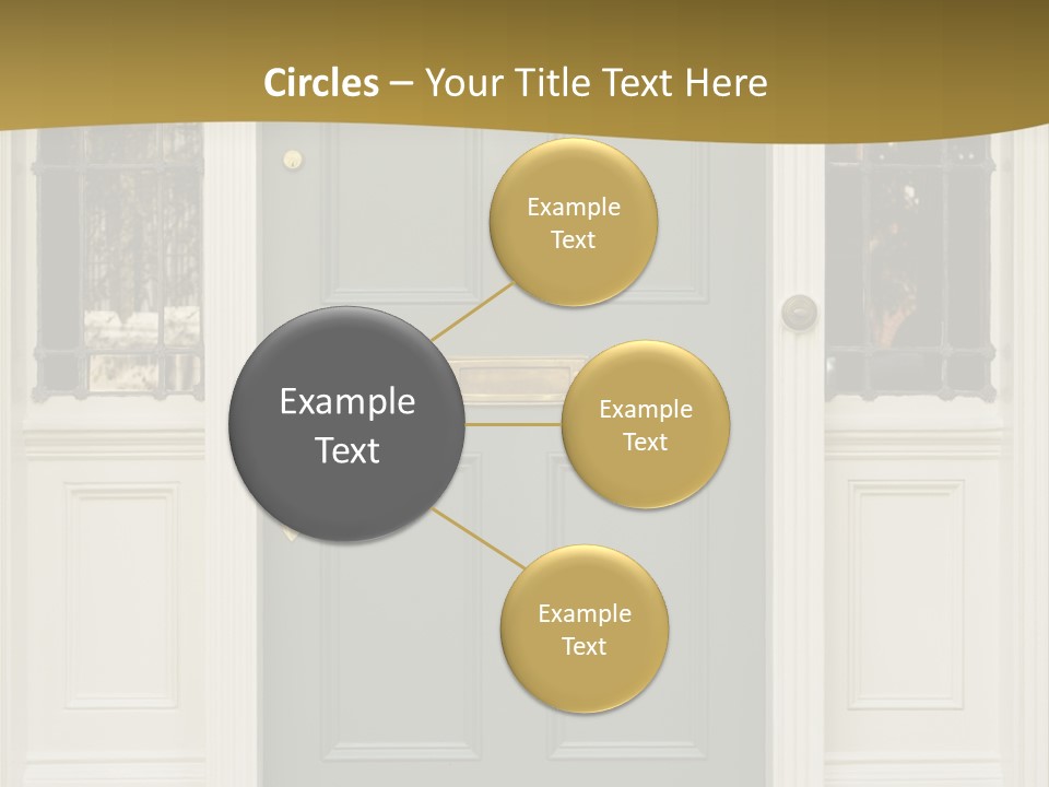 Structure Exterior Facade PowerPoint Template