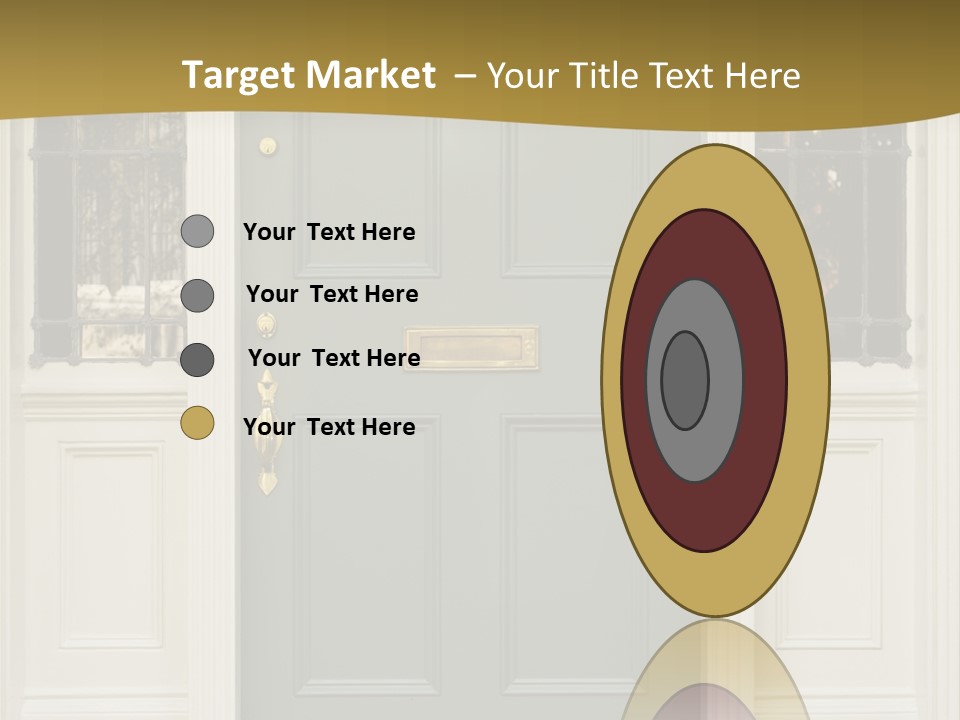 Structure Exterior Facade PowerPoint Template