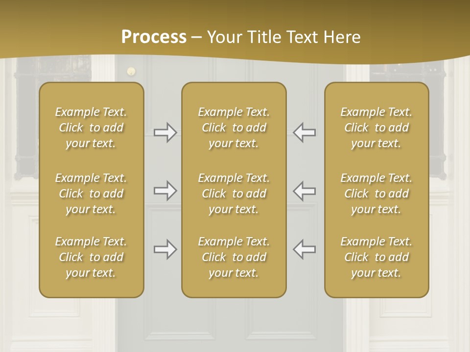 Structure Exterior Facade PowerPoint Template