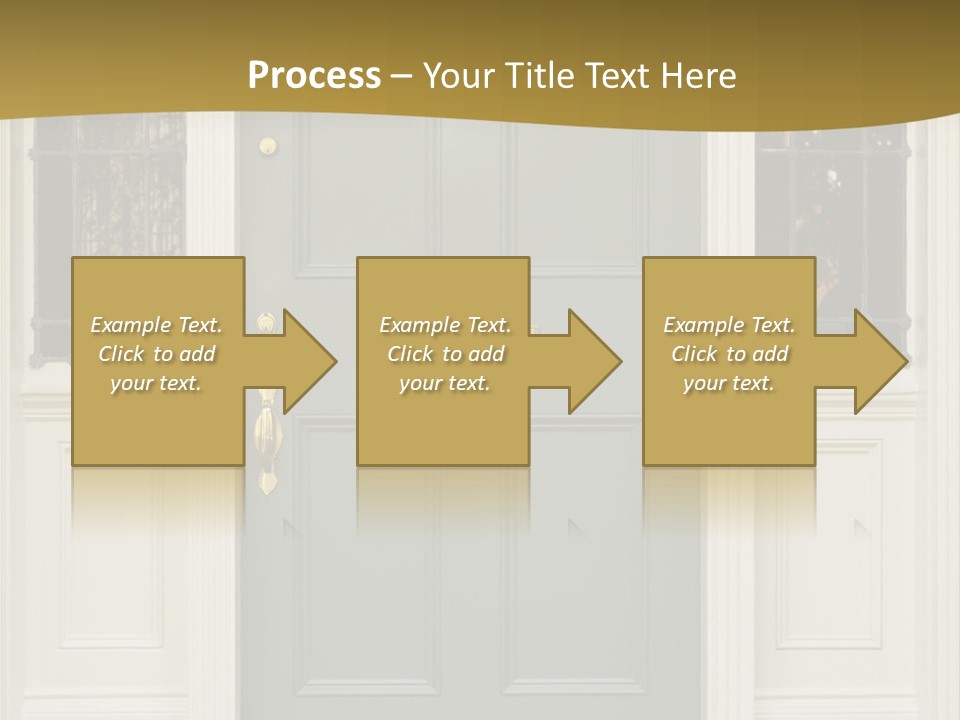 Structure Exterior Facade PowerPoint Template