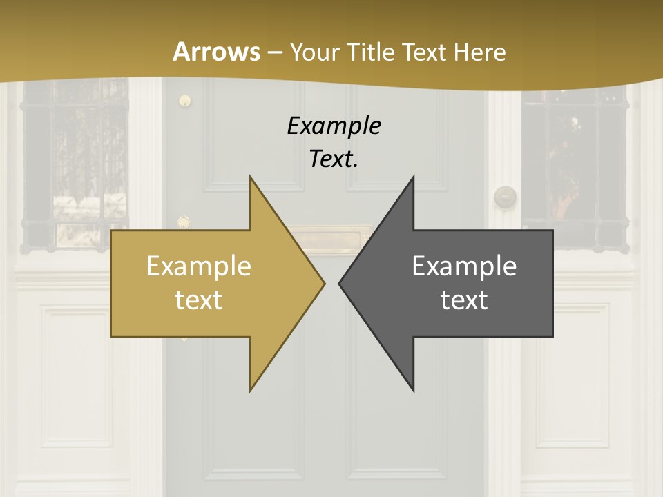 Structure Exterior Facade PowerPoint Template