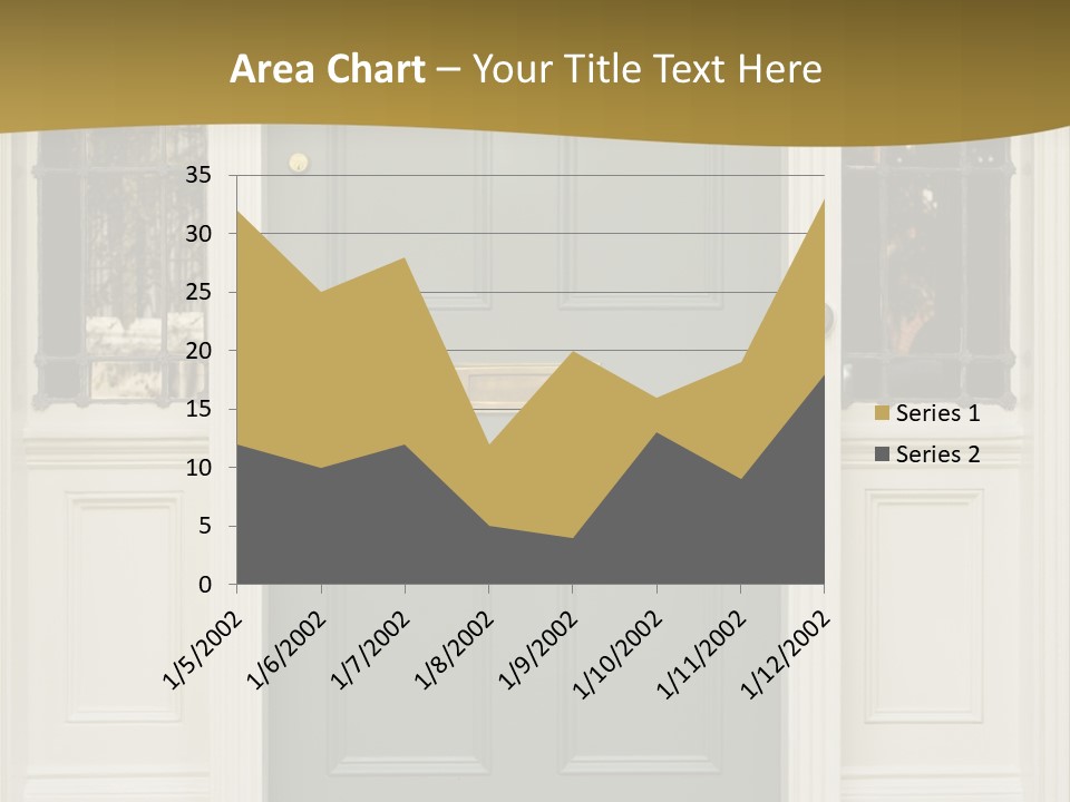 Structure Exterior Facade PowerPoint Template