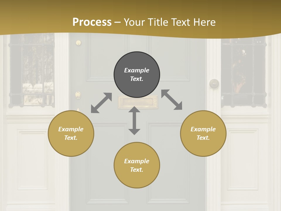 Structure Exterior Facade PowerPoint Template