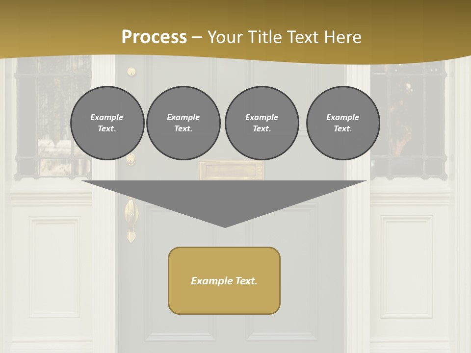 Structure Exterior Facade PowerPoint Template