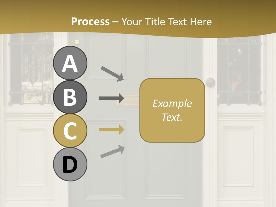 Structure Exterior Facade PowerPoint Template