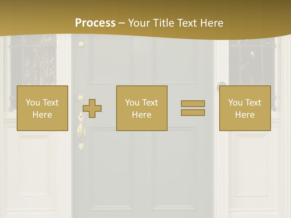 Structure Exterior Facade PowerPoint Template