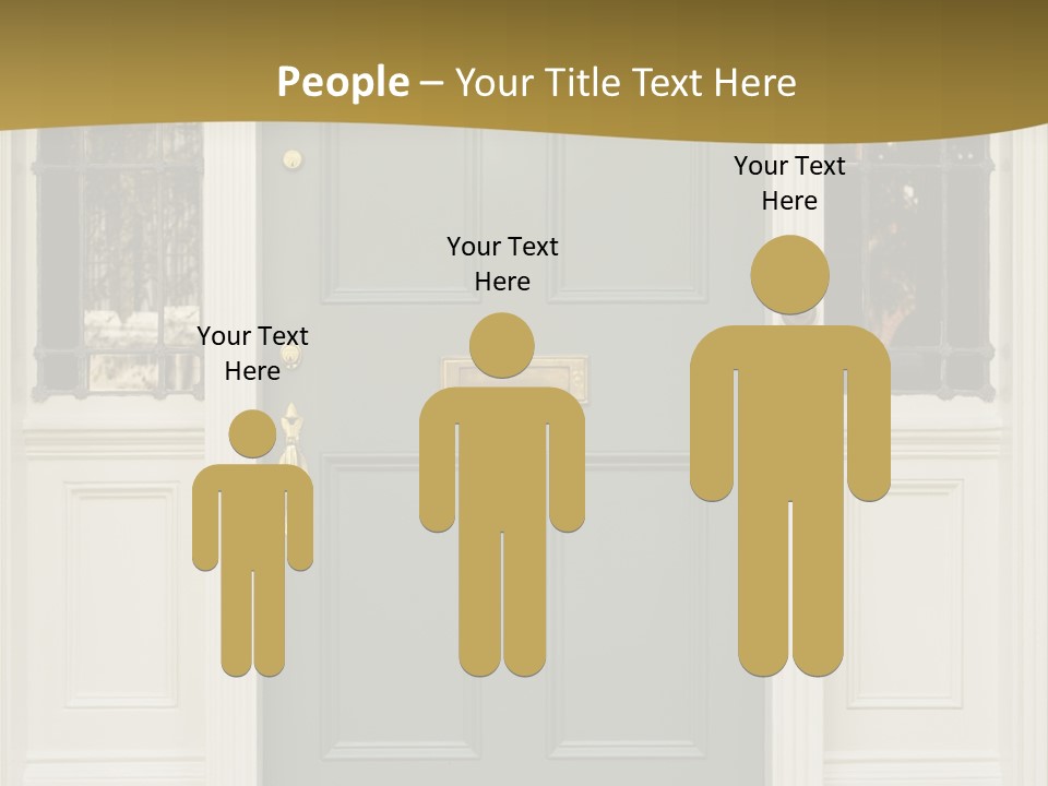 Structure Exterior Facade PowerPoint Template