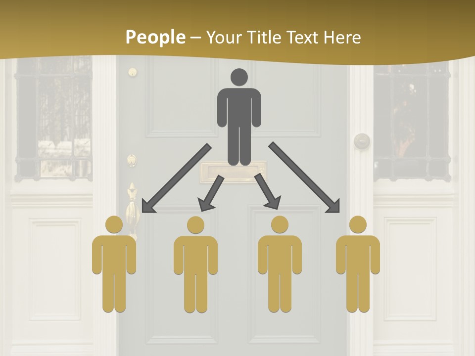 Structure Exterior Facade PowerPoint Template