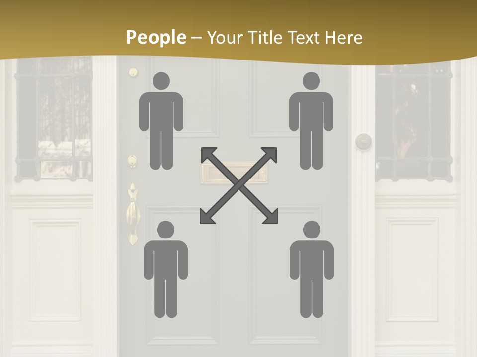 Structure Exterior Facade PowerPoint Template