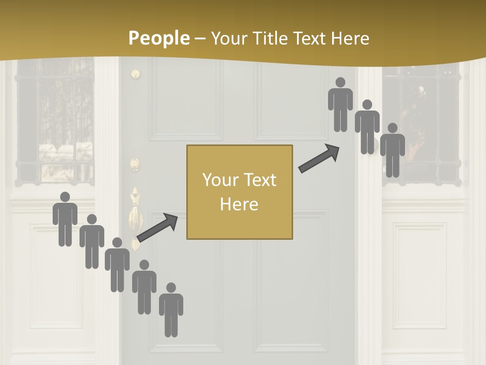 Structure Exterior Facade PowerPoint Template