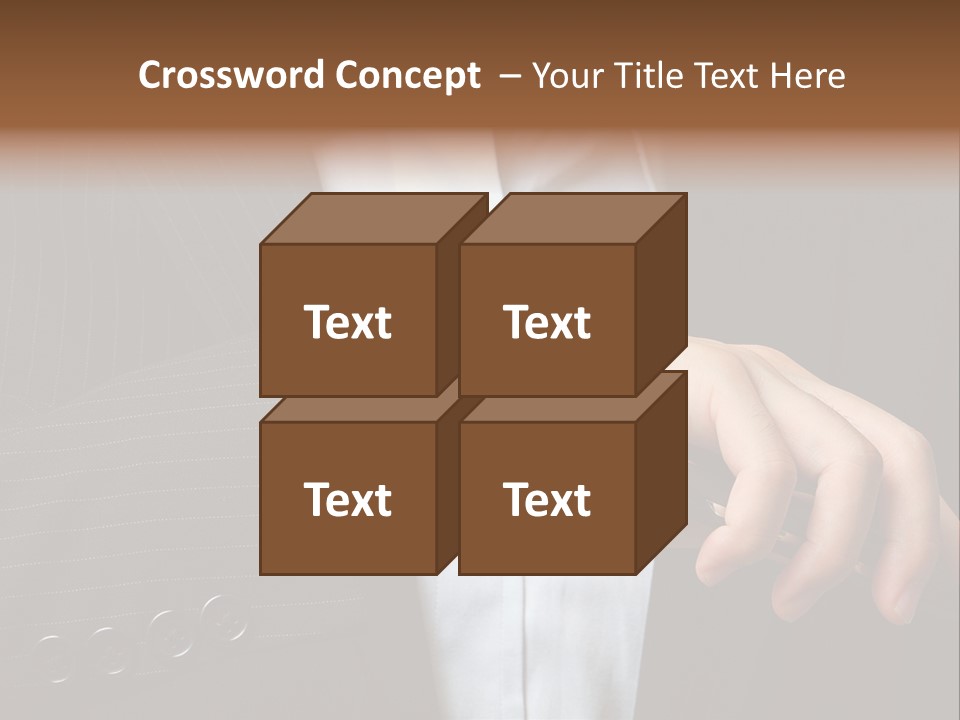 Minute Wrist Business PowerPoint Template