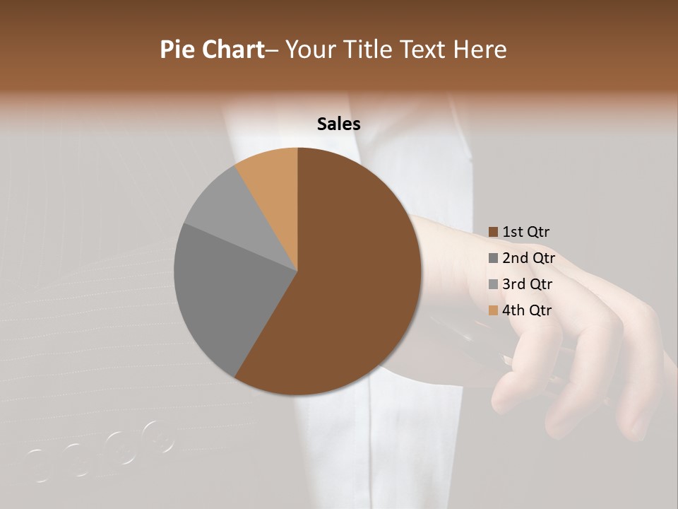 Minute Wrist Business PowerPoint Template
