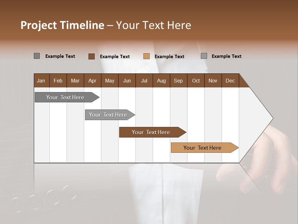 Minute Wrist Business PowerPoint Template