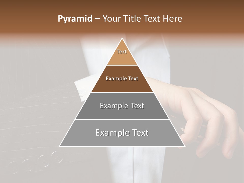 Minute Wrist Business PowerPoint Template