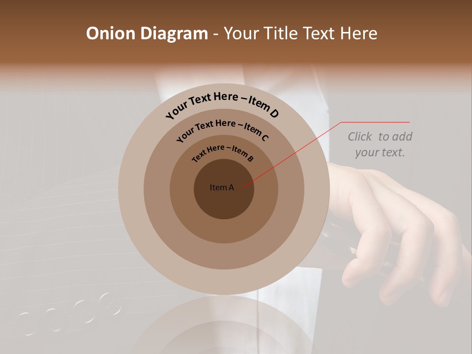 Minute Wrist Business PowerPoint Template