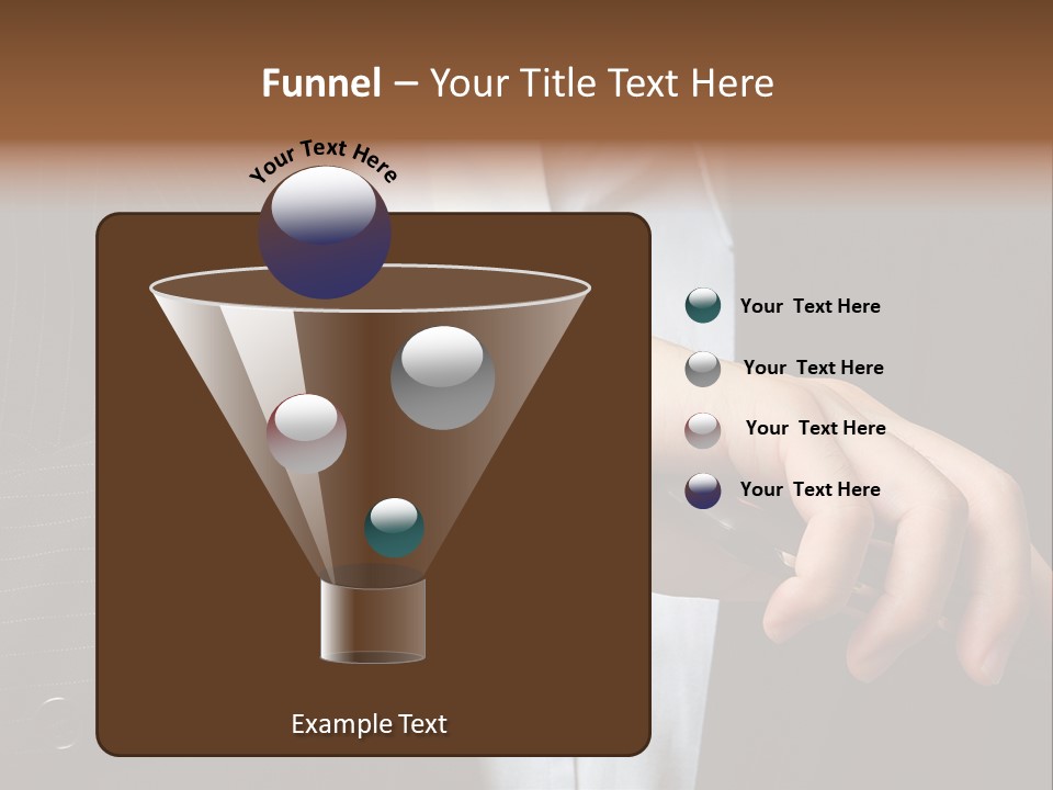 Minute Wrist Business PowerPoint Template