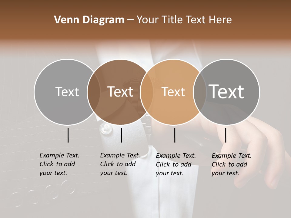 Minute Wrist Business PowerPoint Template
