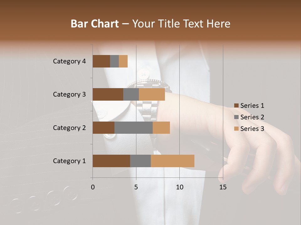 Minute Wrist Business PowerPoint Template