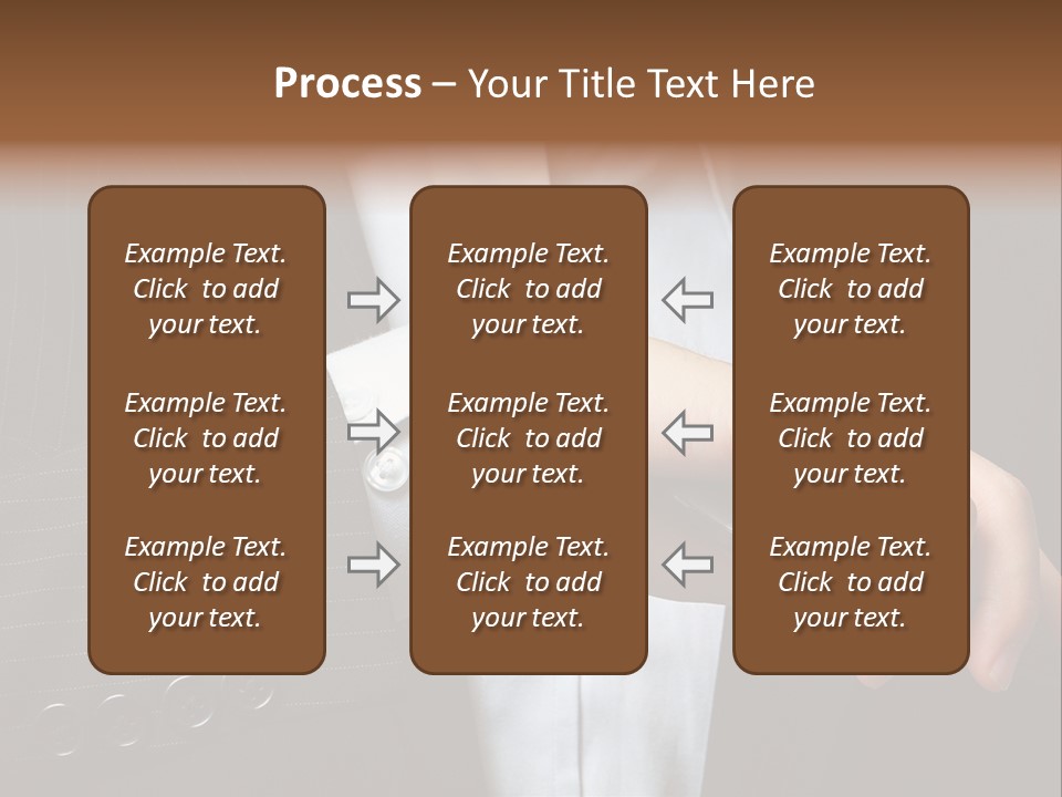 Minute Wrist Business PowerPoint Template