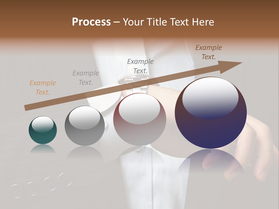 Minute Wrist Business PowerPoint Template
