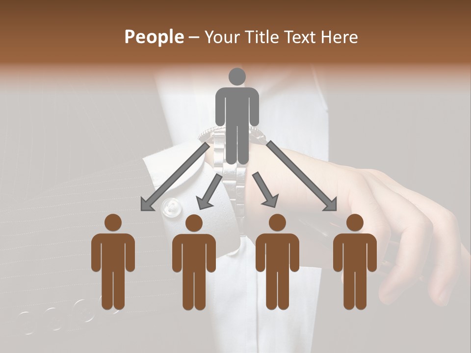 Minute Wrist Business PowerPoint Template