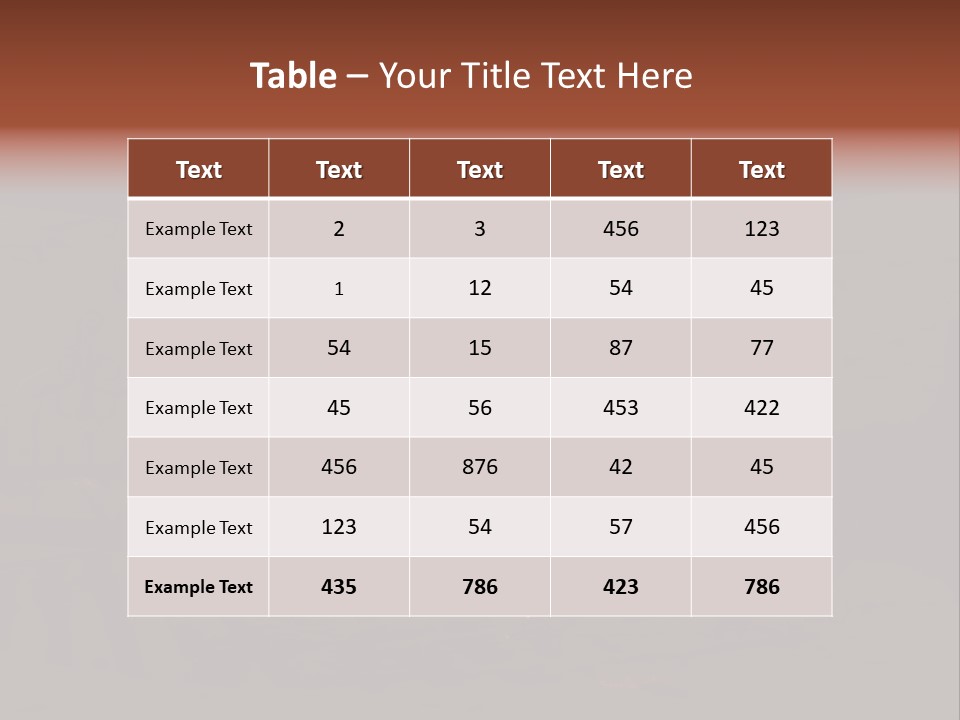 Flammable Orange Glowing PowerPoint Template