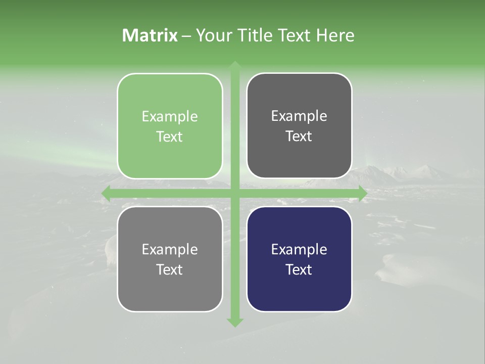 Night Glow PowerPoint Template