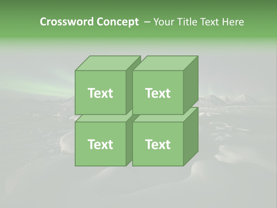 Night Glow PowerPoint Template