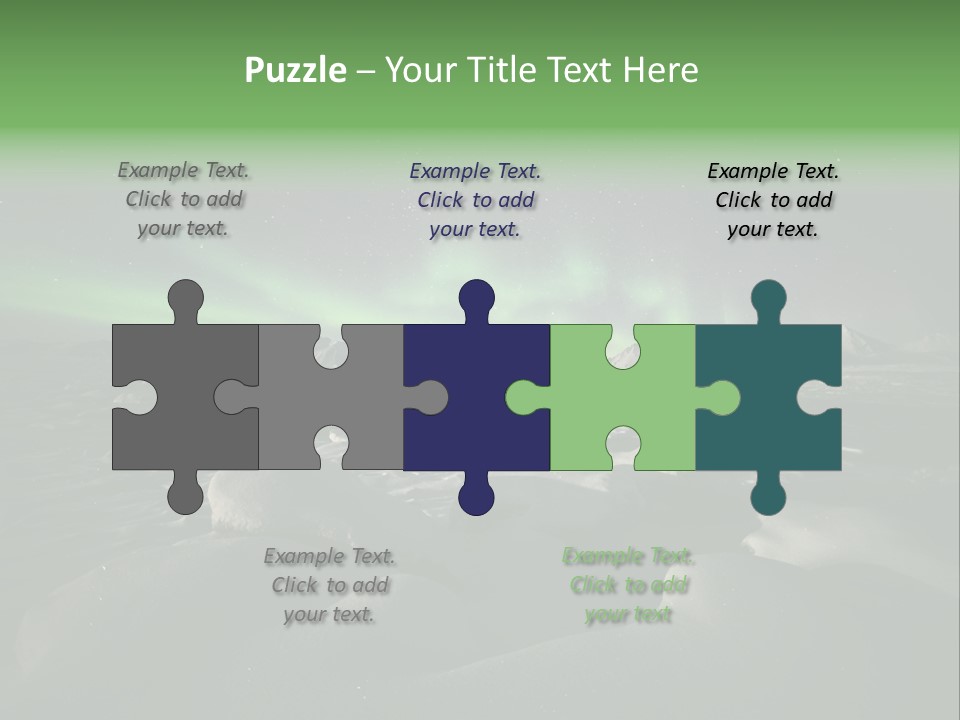 Night Glow PowerPoint Template