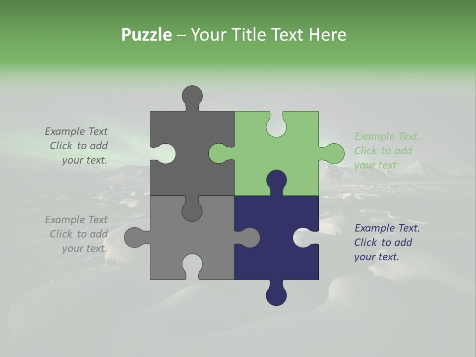 Night Glow PowerPoint Template