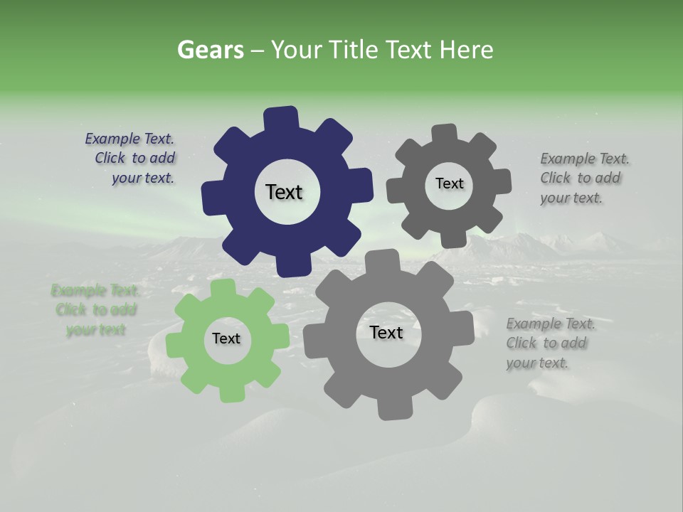 Night Glow PowerPoint Template