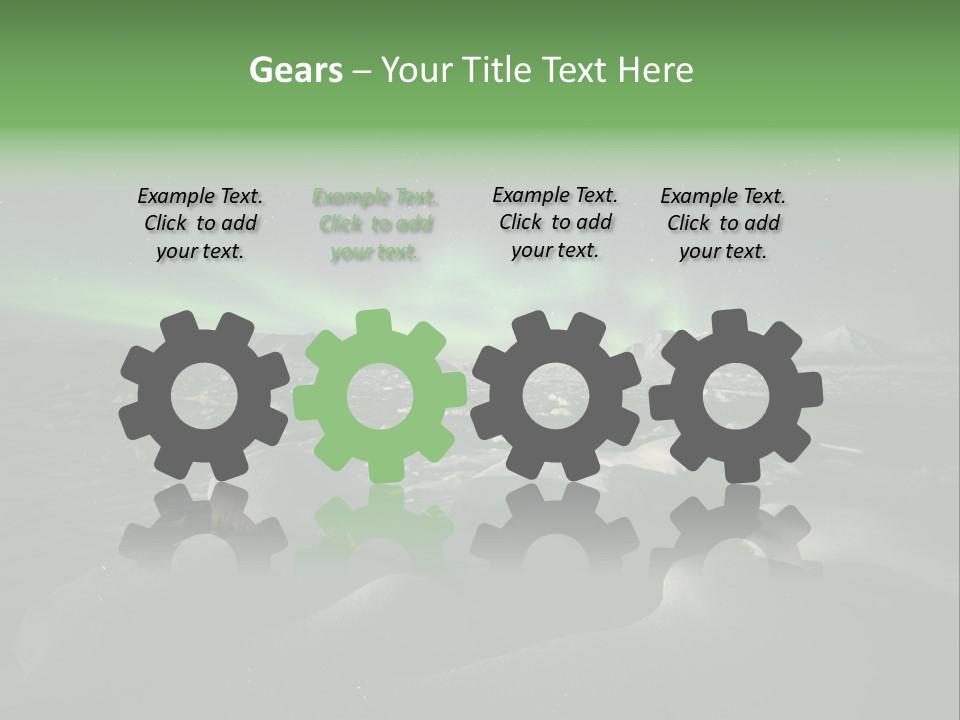 Night Glow PowerPoint Template