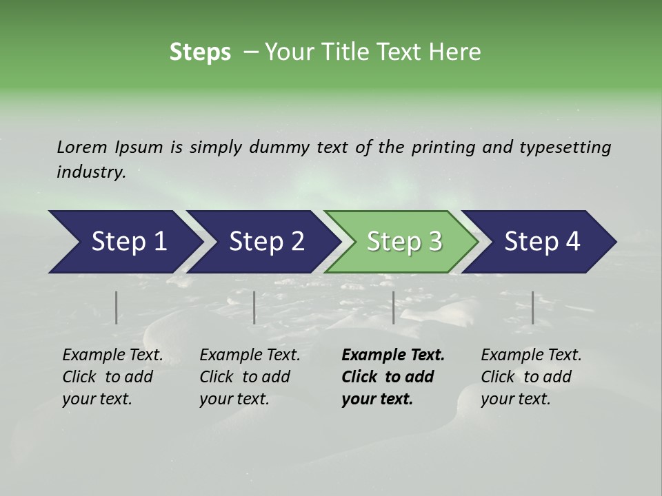 Night Glow PowerPoint Template