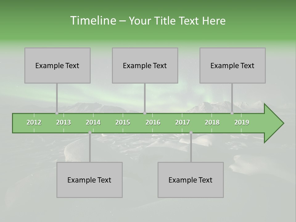 Night Glow PowerPoint Template
