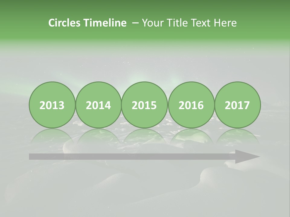 Night Glow PowerPoint Template