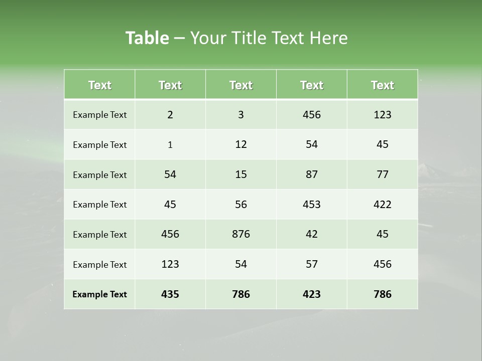 Night Glow PowerPoint Template