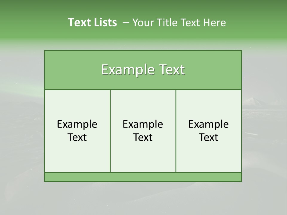 Night Glow PowerPoint Template