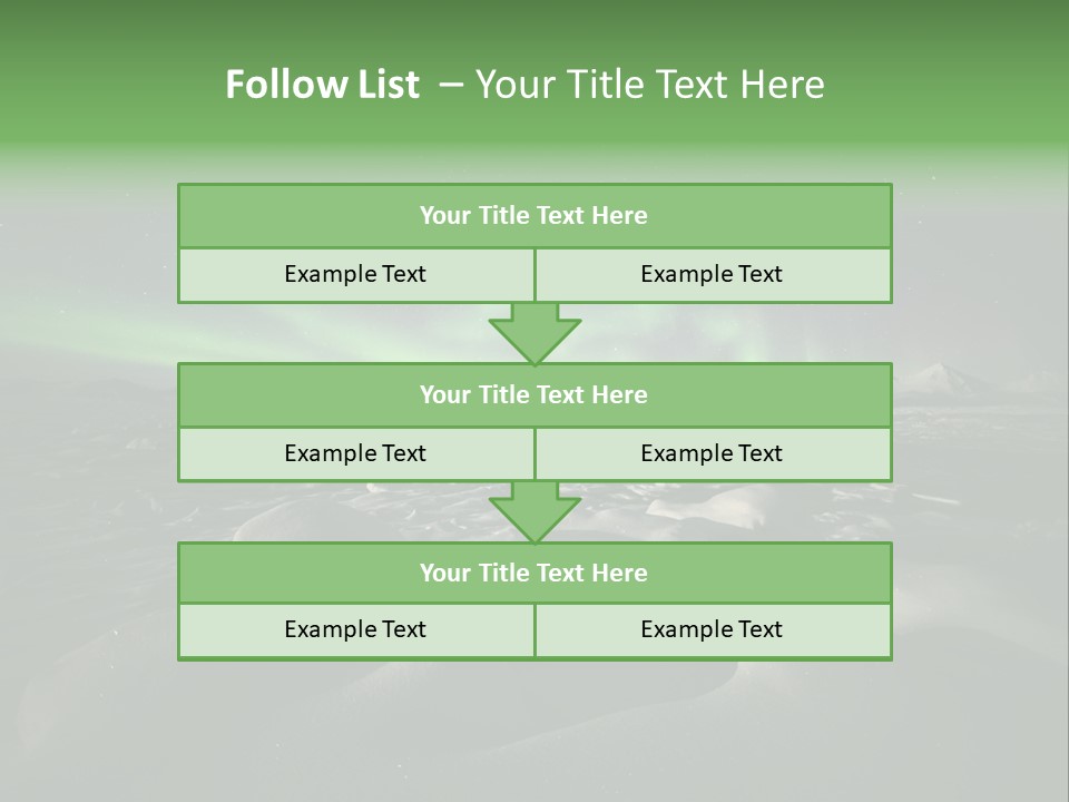 Night Glow PowerPoint Template