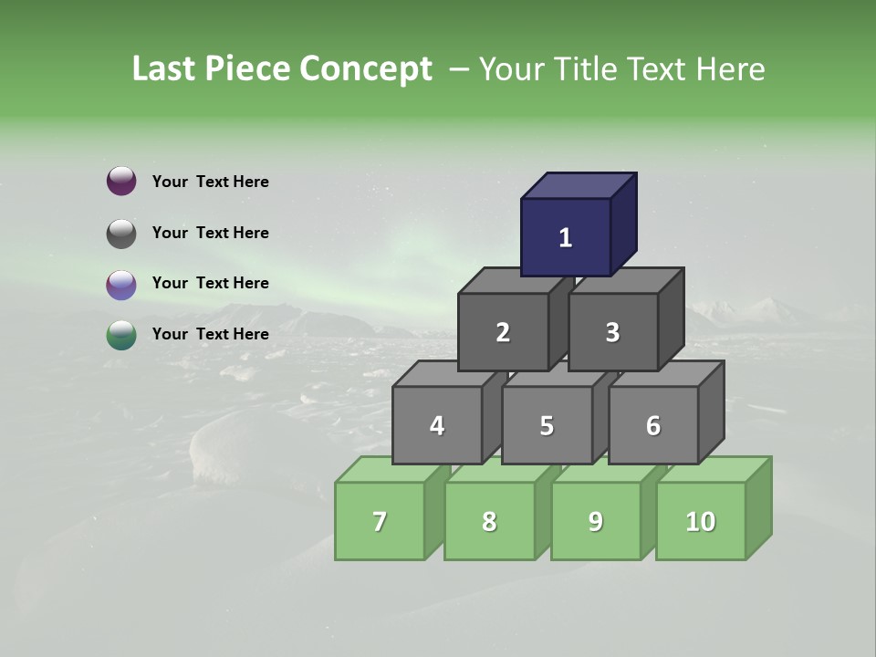 Night Glow PowerPoint Template