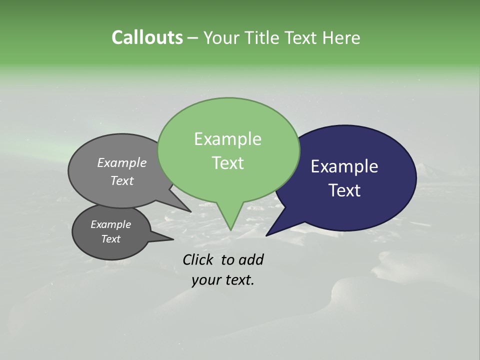 Night Glow PowerPoint Template