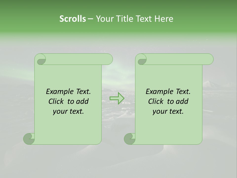 Night Glow PowerPoint Template