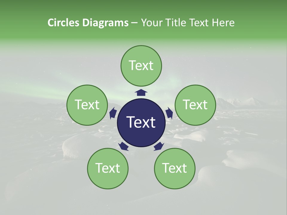 Night Glow PowerPoint Template