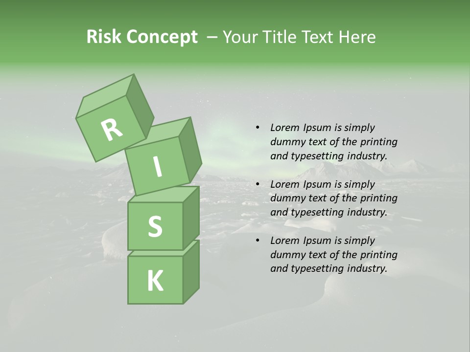 Night Glow PowerPoint Template