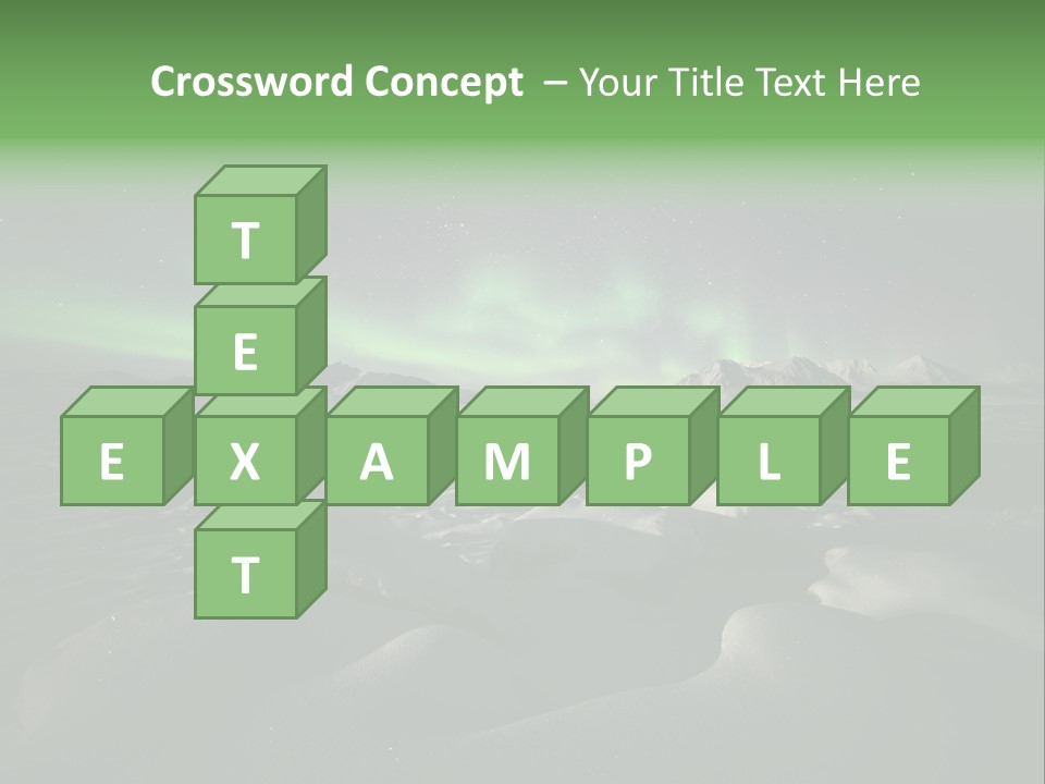 Night Glow PowerPoint Template